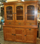 Custom antique cabinet rebuild and refinish
